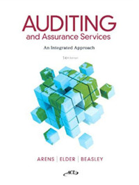 Auditing and assurance services. An integrated approach.
