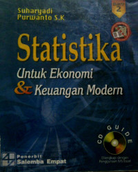 Statistika. Untuk ekonomi dan keuangan modern. .Dilengkapi dgn CD