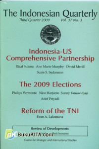 The Indonesia Quarterly. Third Quarter 2009. Jurnal Internasional MJ 2009