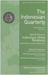 The Indonesian Quarterly. First Quarter 2009. Jurnal Internasional MJ 2009